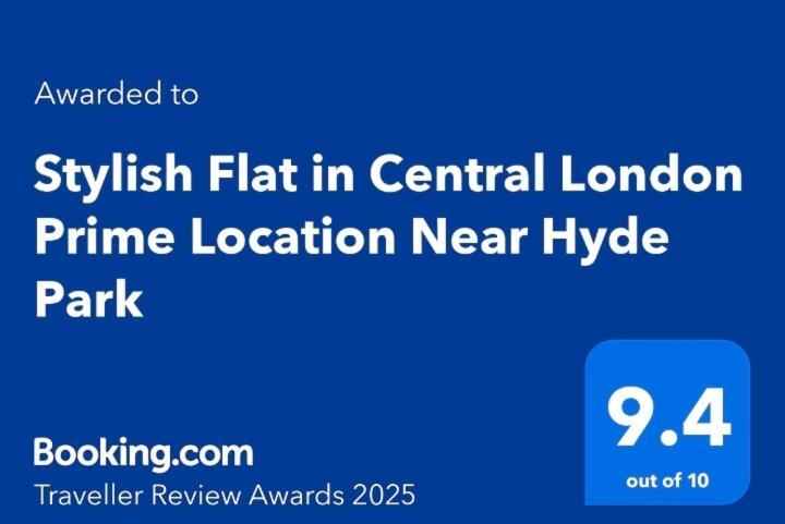 Stylish Flat In Central London Prime Location Near Hyde Park Eksteriør billede
